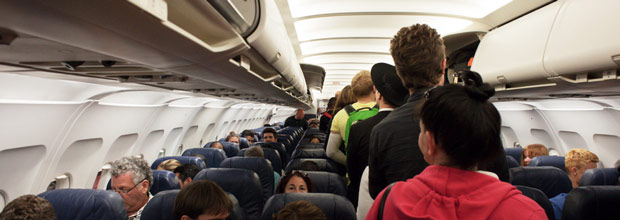 Crowded flight