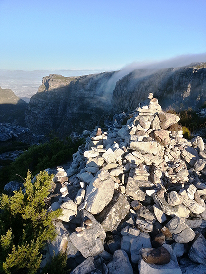 Table Mountain is a perpetual favourite of adventure travellers in South Africa