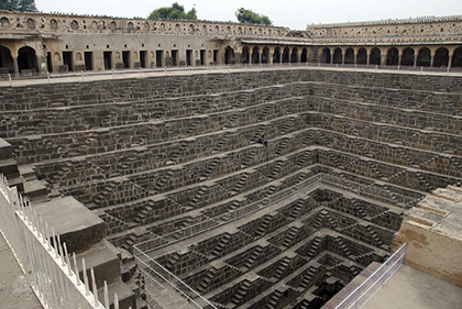The Chand Baori in India is an unbelievable place to visit, and to get an amazing leg workout, too. Read on for more great workouts around the world.