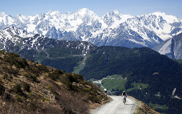 If you’re a fan of mountain biking, head to Europe for some of the best trails out there.