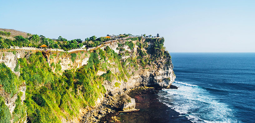 Bali Beach Cliff