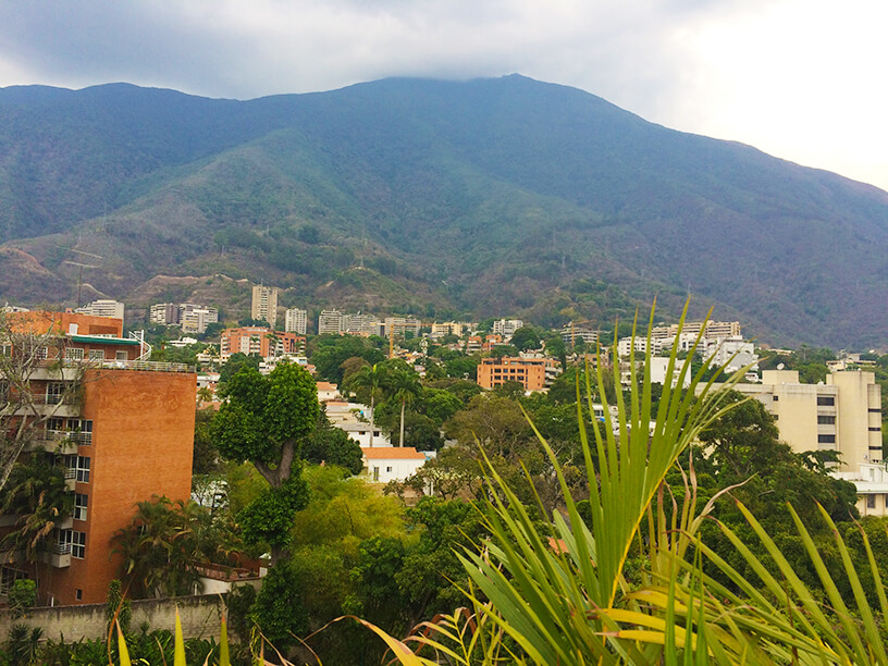 mountain near caracas city