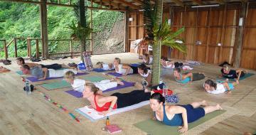 Yoga retreat