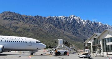 Airport and plane